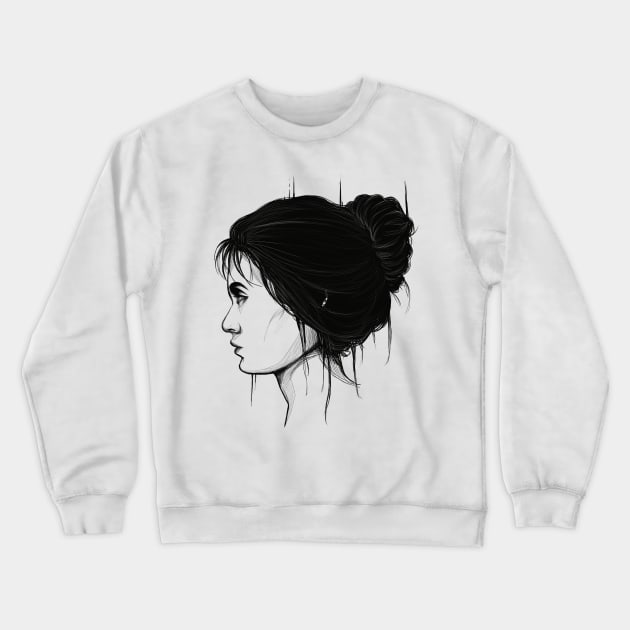 Dying Inside Crewneck Sweatshirt by caminanteinsomne